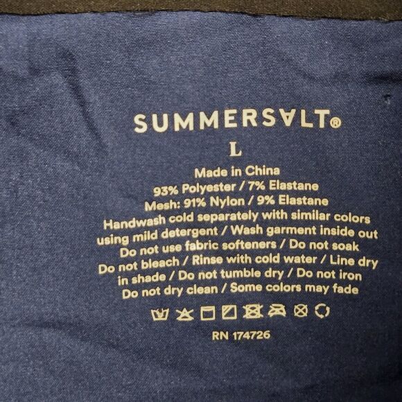 Summersalt Womens Jacket Size L The Beyond the Lounge Chair Windbreaker Full Zip - Picture 2 of 10
